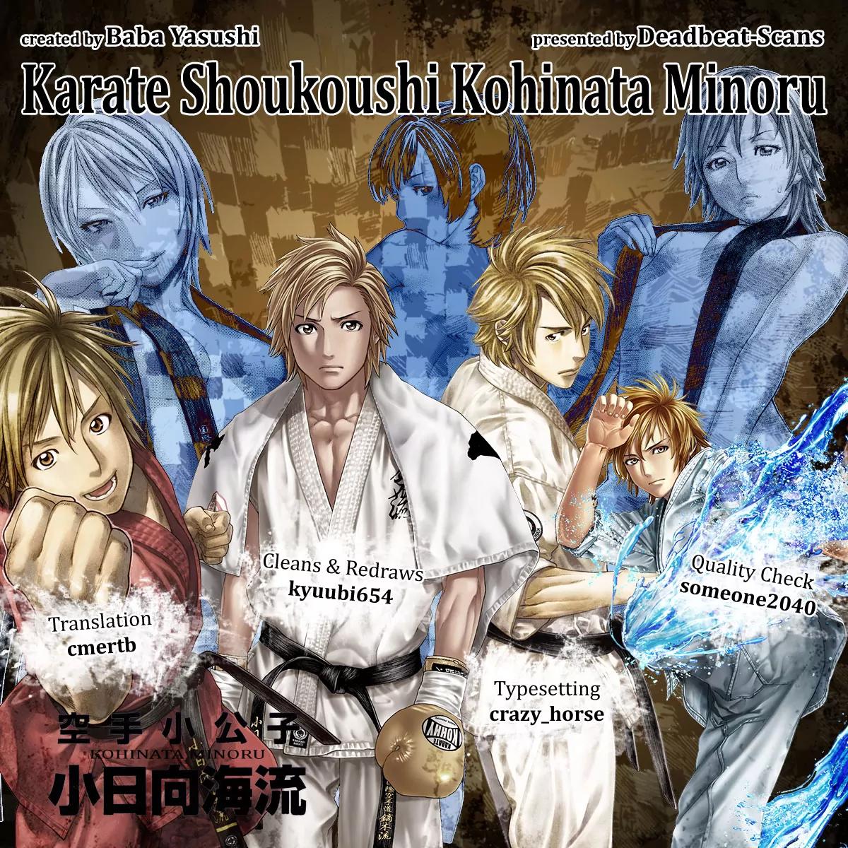 Karate Shoukoushi Kohinata Minoru Chapter 396 page 21 - Chapter 396: Bloodshed
