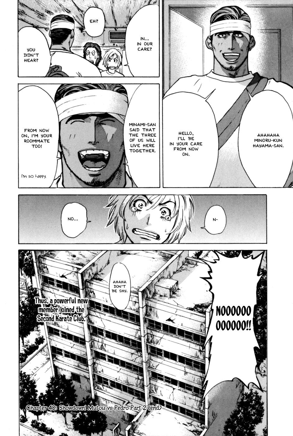 Karate Shoukoushi Kohinata Minoru Chapter 40 page 18 - Chapter 40: Showdown! Mutou vs Pedro (2)