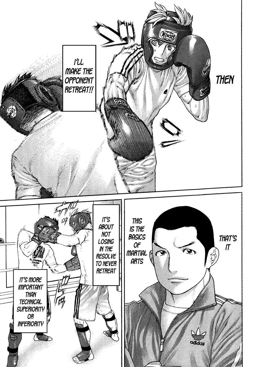 Karate Shoukoushi Kohinata Minoru Chapter 401 page 13 - Chapter 401: Sparring With Not A Step Back