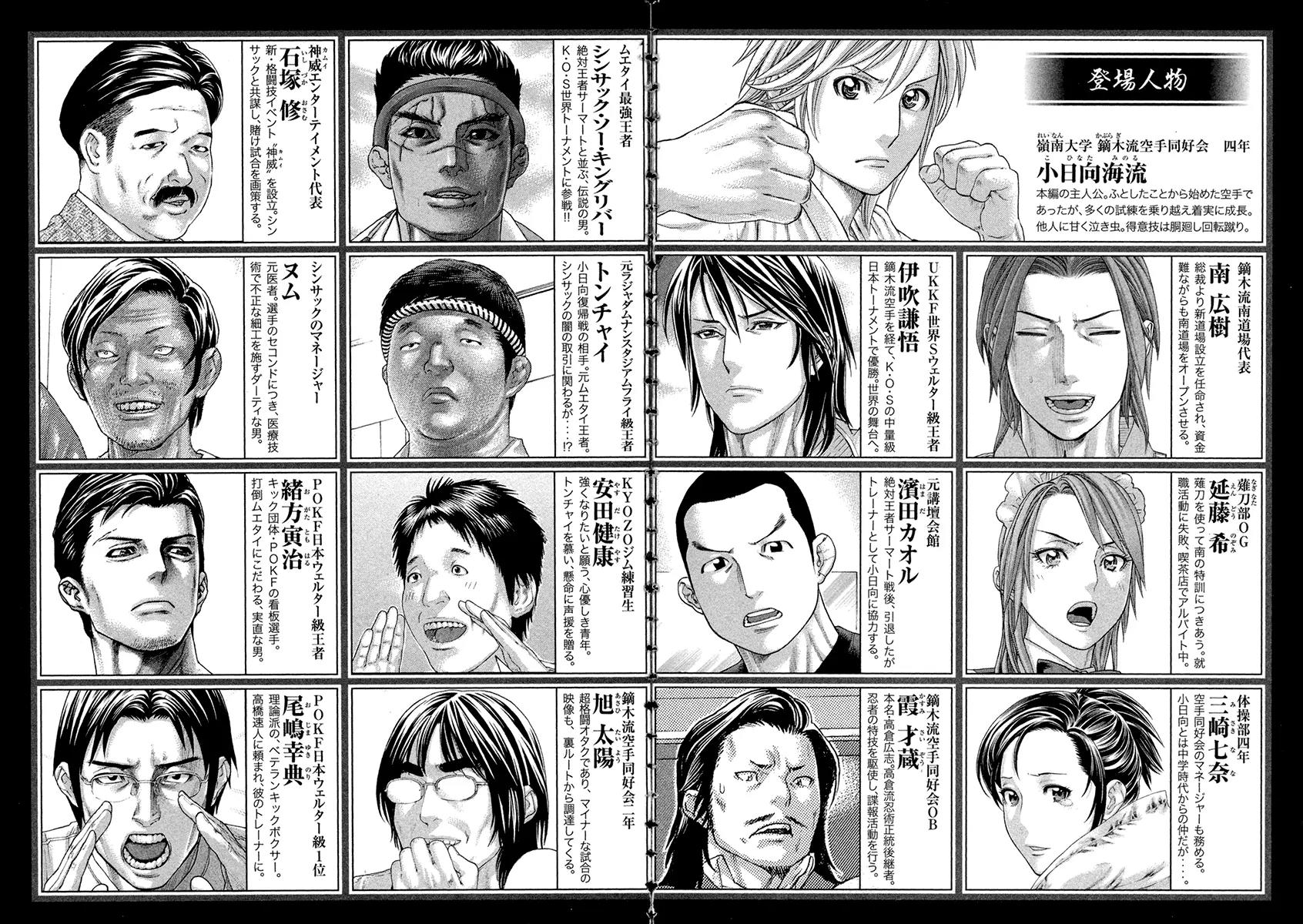 Karate Shoukoushi Kohinata Minoru Chapter 419 page 7 - Chapter 419: Wild Beast Released