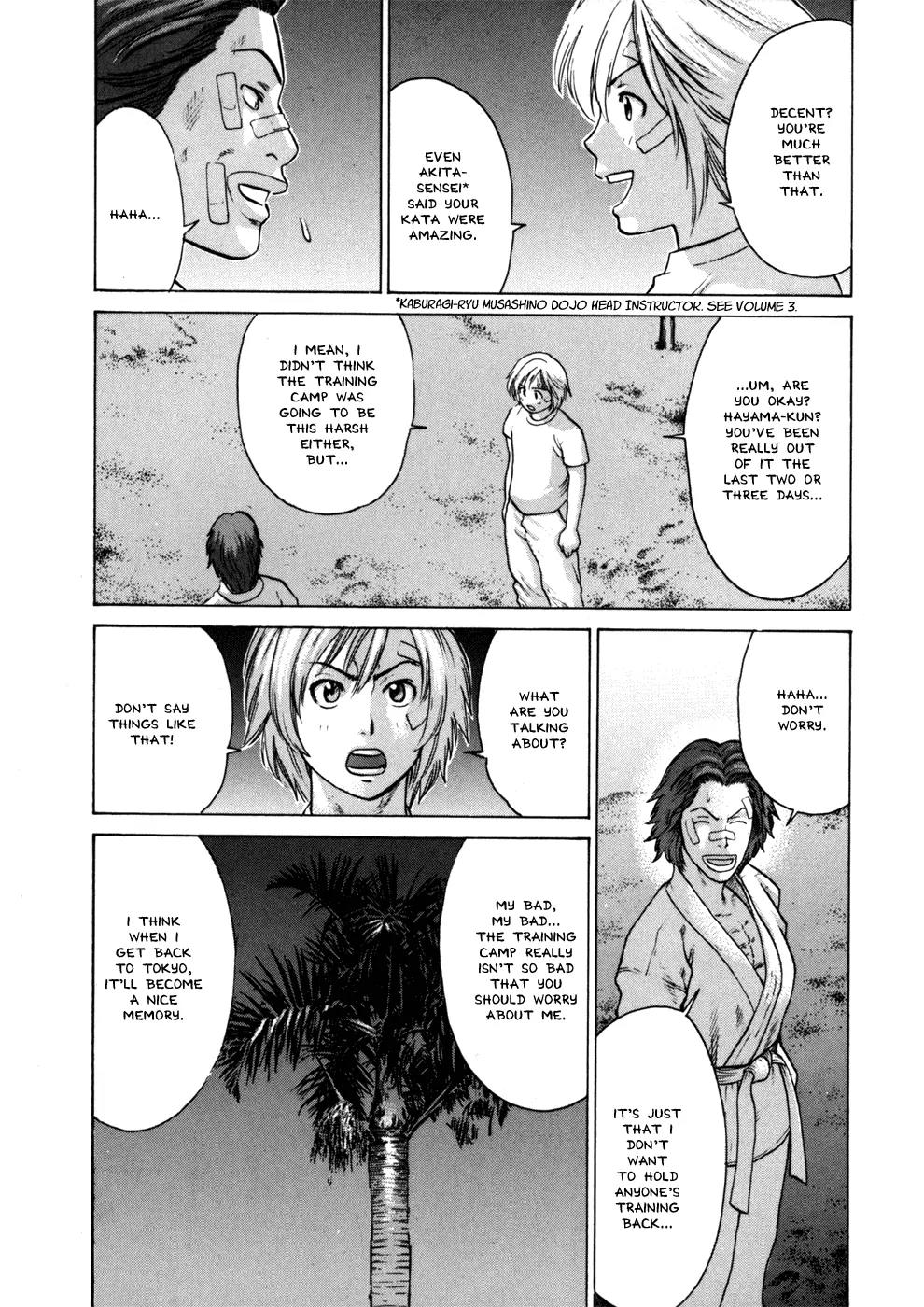 Karate Shoukoushi Kohinata Minoru Chapter 43 page 26 - Chapter 43: The Melancholy of Hayama
