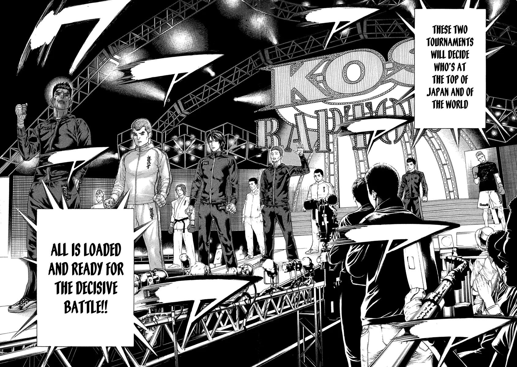 Karate Shoukoushi Kohinata Minoru Chapter 433 page 16 - Chapter 433: The Decisive Battle Commences