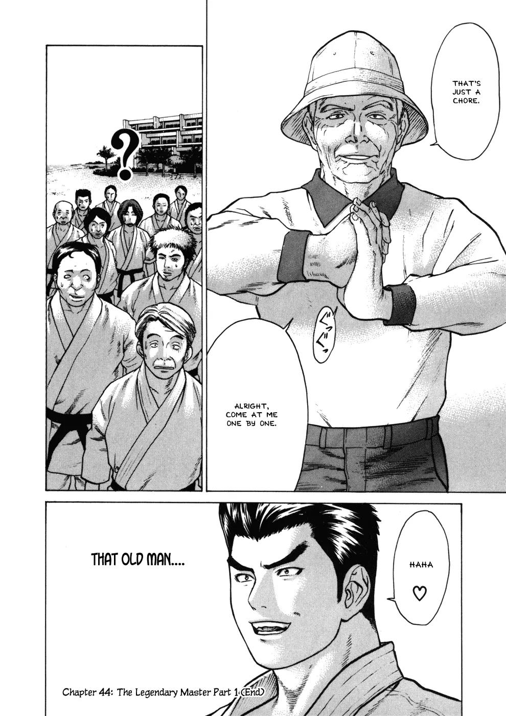 Karate Shoukoushi Kohinata Minoru Chapter 44 page 19 - Chapter 44: The Legendary Master (1)
