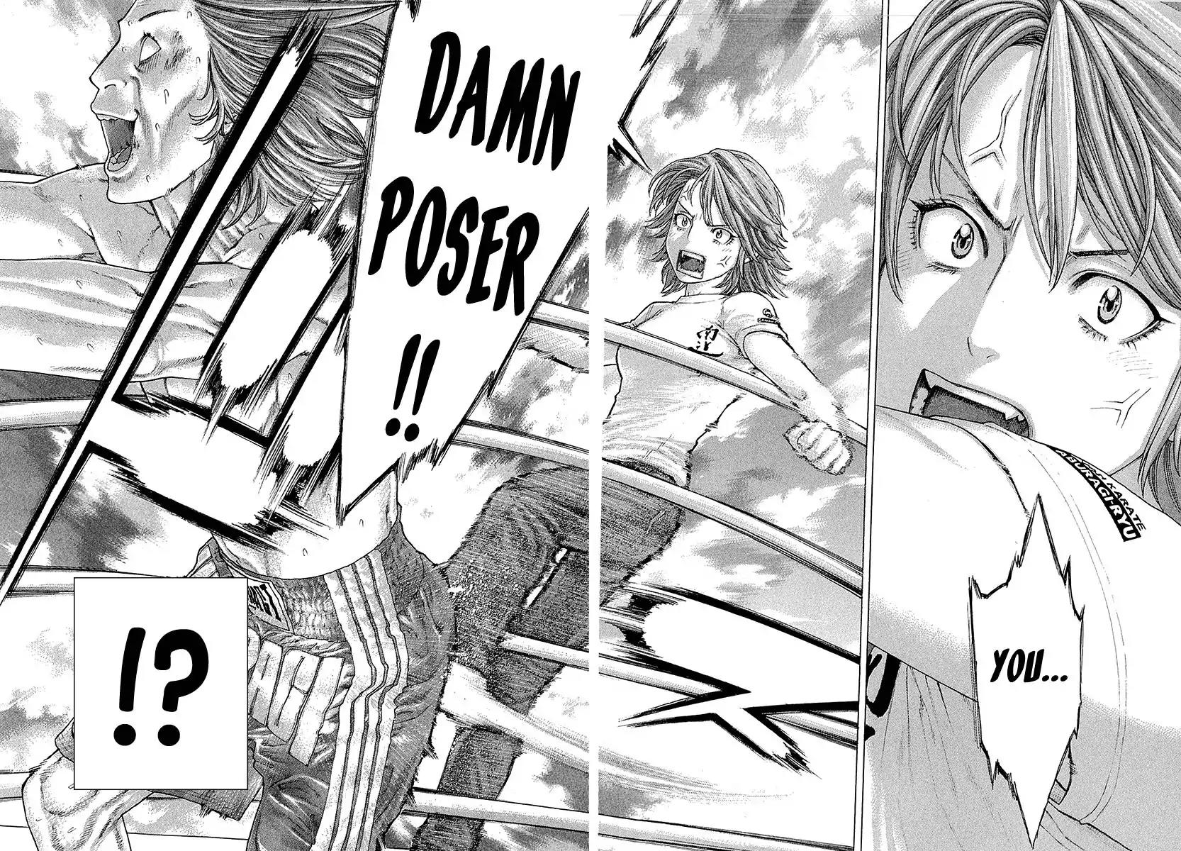 Karate Shoukoushi Kohinata Minoru Chapter 445 page 15 - Chapter 445: Nozomi's Katsu