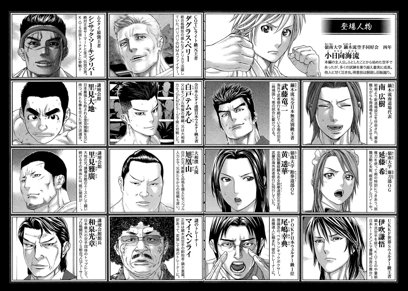 Karate Shoukoushi Kohinata Minoru Chapter 446 page 6 - Chapter 446: Multicolored