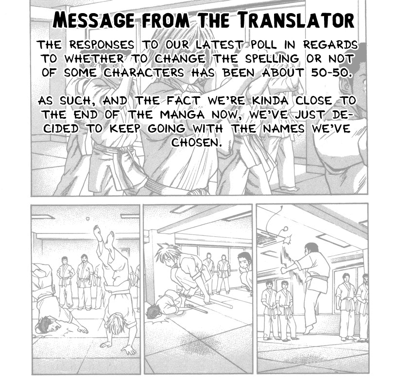 Karate Shoukoushi Kohinata Minoru Chapter 457 page 1 - Chapter 457: The Bull and The Matador