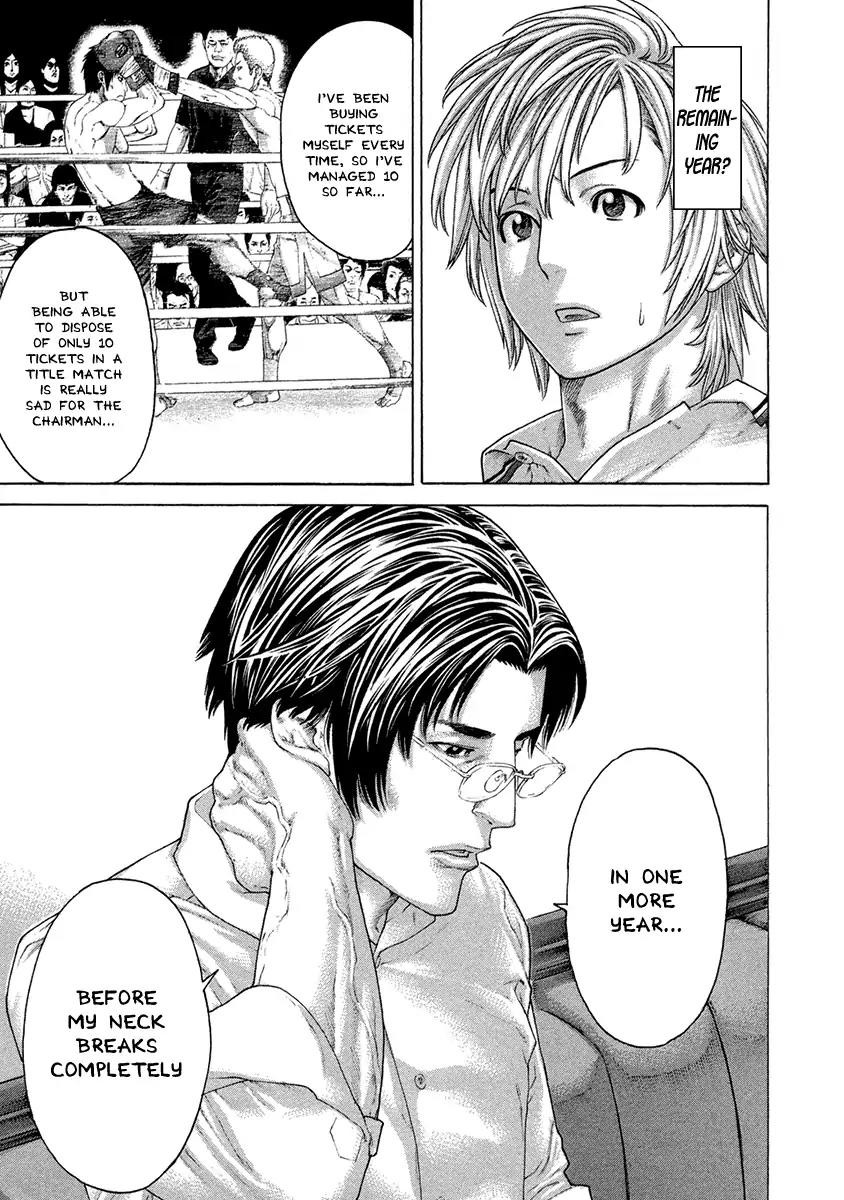 Karate Shoukoushi Kohinata Minoru Chapter 463 page 11 - Chapter 463: Smouldering Feelings