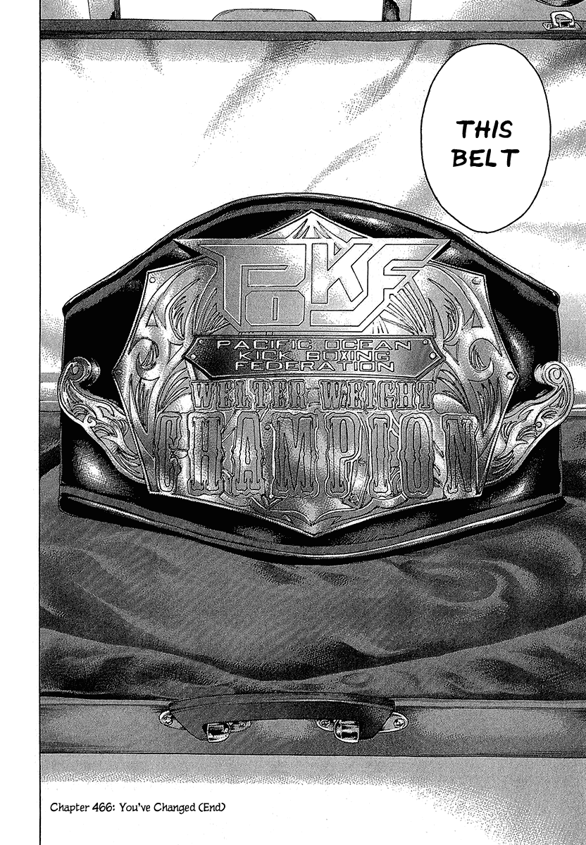 Karate Shoukoushi Kohinata Minoru Chapter 466 page 18 - Chapter 466: You've Changed