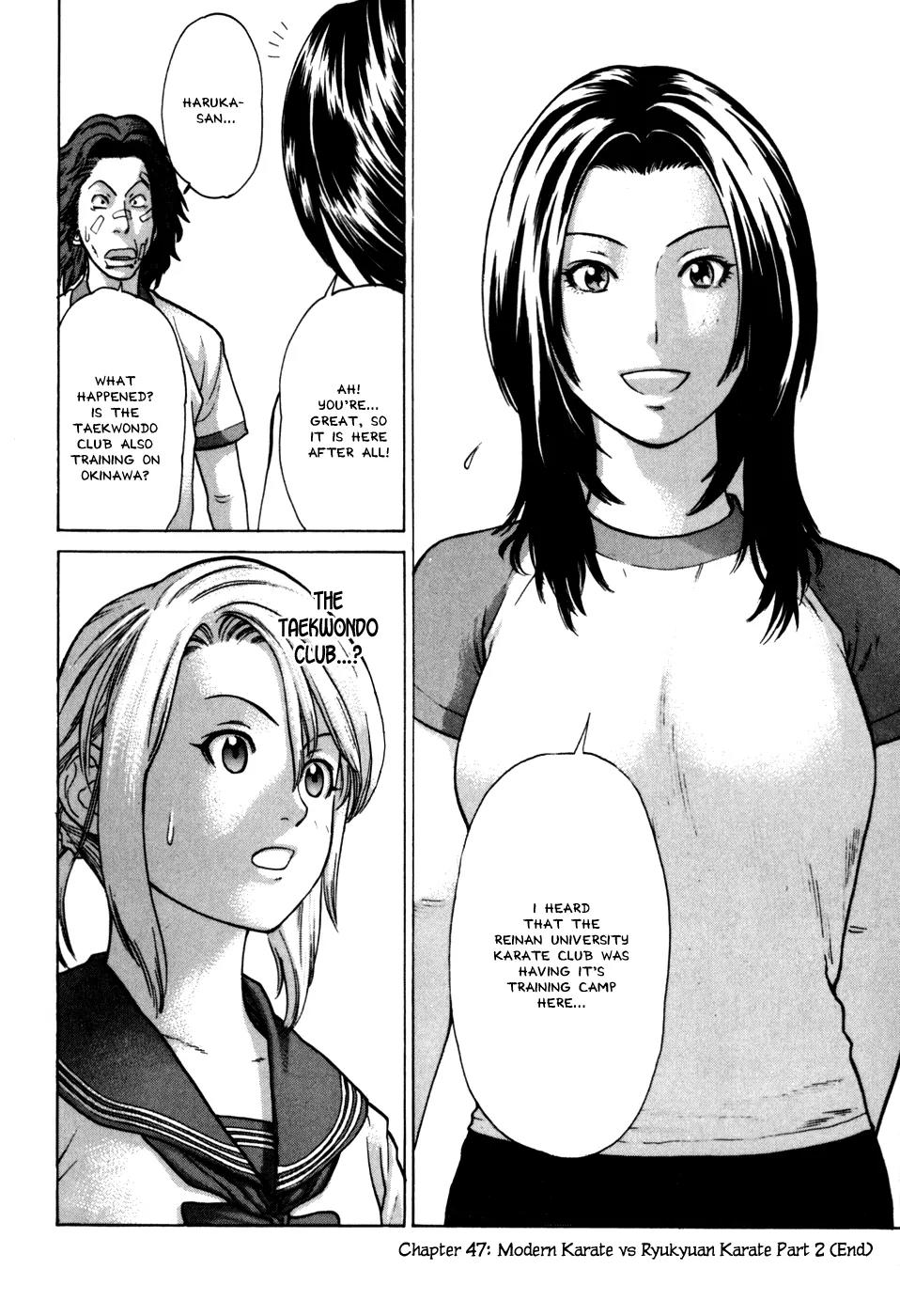 Karate Shoukoushi Kohinata Minoru Chapter 47 page 19 - Chapter 47: Modern Karate vs Ryukyuan Karate (2)