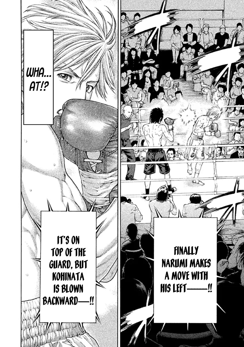 Karate Shoukoushi Kohinata Minoru Chapter 475 page 16 - Chapter 475: A Boxer's True Worth