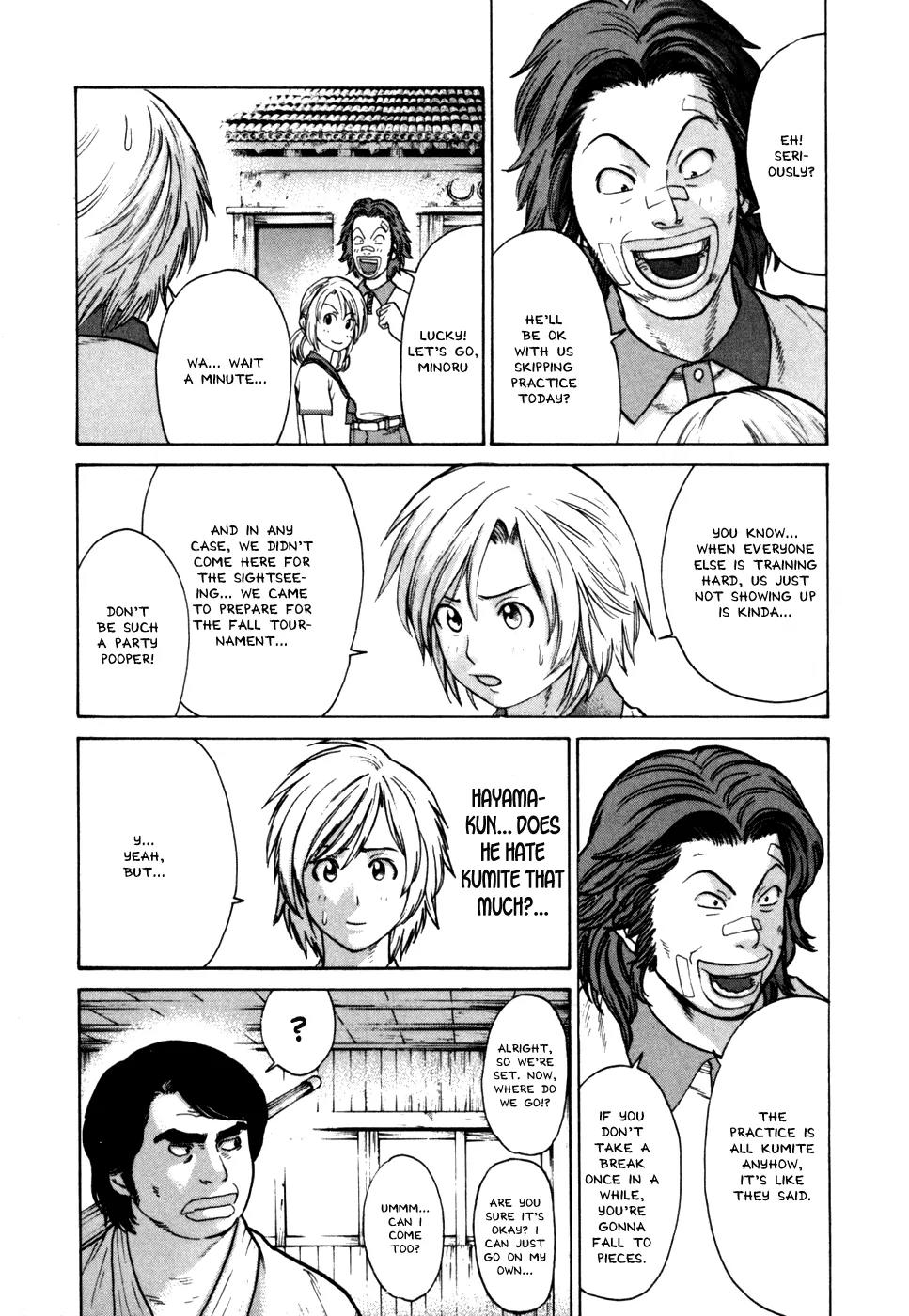 Karate Shoukoushi Kohinata Minoru Chapter 48 page 10 - Chapter 48: Haruka-san has Arrived
