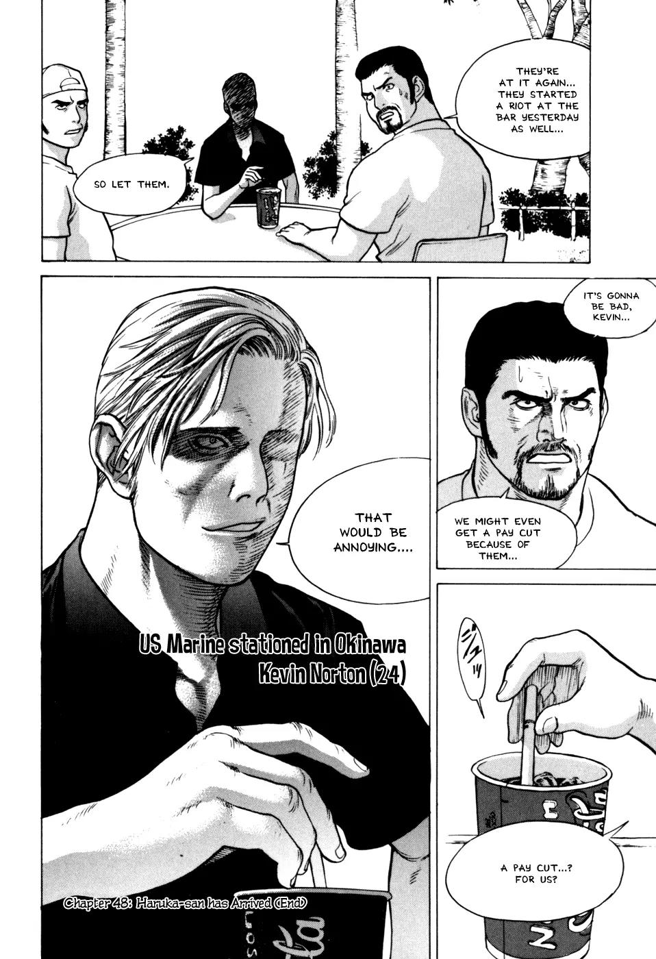 Karate Shoukoushi Kohinata Minoru Chapter 48 page 19 - Chapter 48: Haruka-san has Arrived