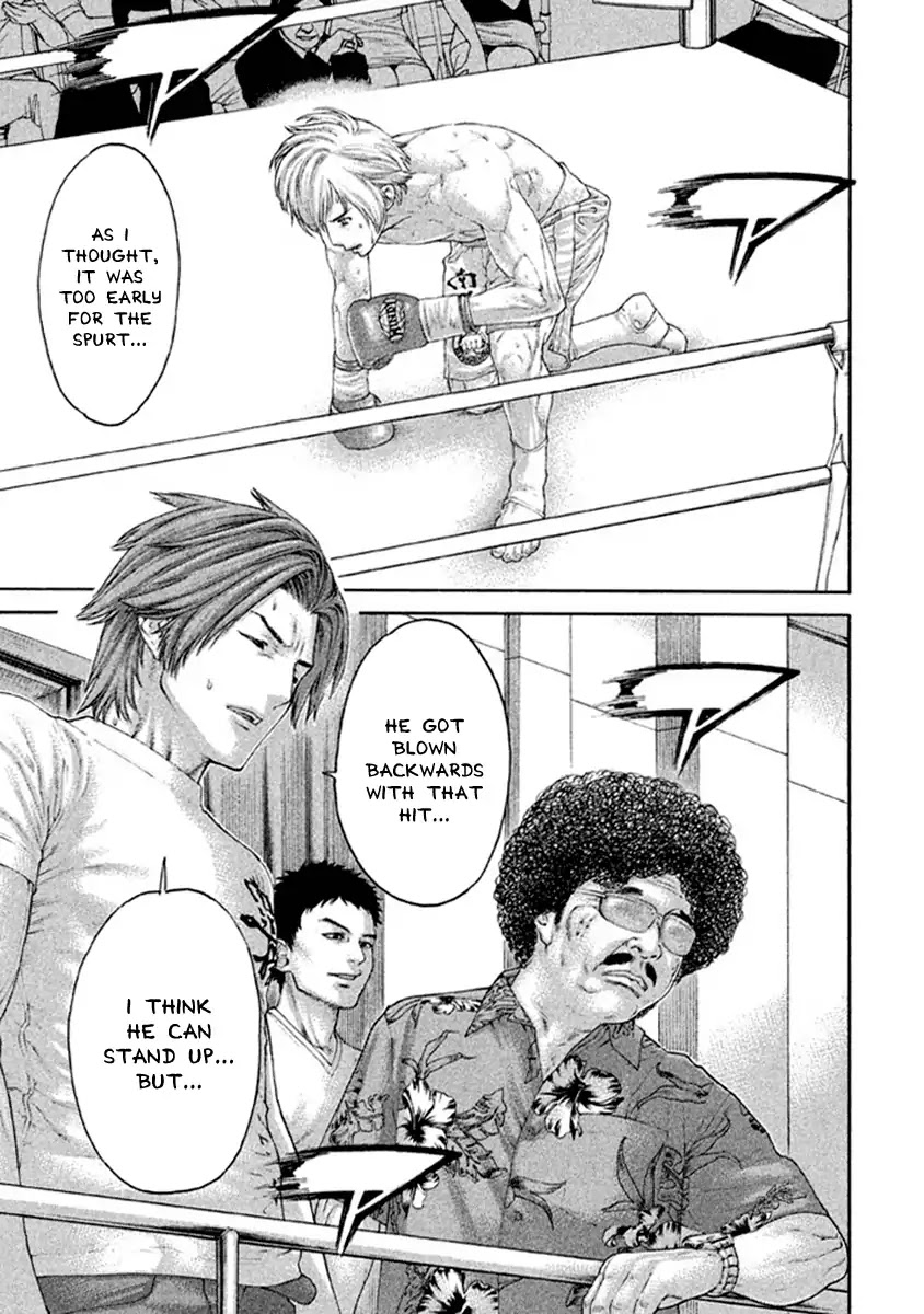 Karate Shoukoushi Kohinata Minoru Chapter 482 page 13 - Chapter 482: Inescapable Gunsight