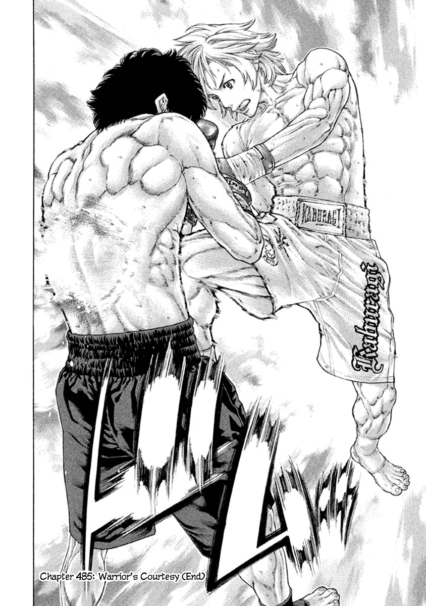 Karate Shoukoushi Kohinata Minoru Chapter 485 page 18 - Chapter 485: Warrior's Courtesy