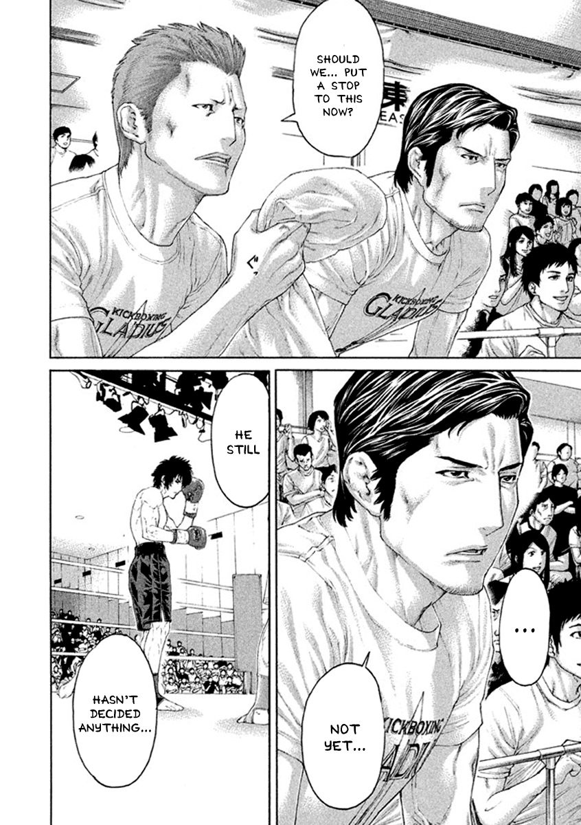 Karate Shoukoushi Kohinata Minoru Chapter 486 page 10 - Chapter 486: At Least...
