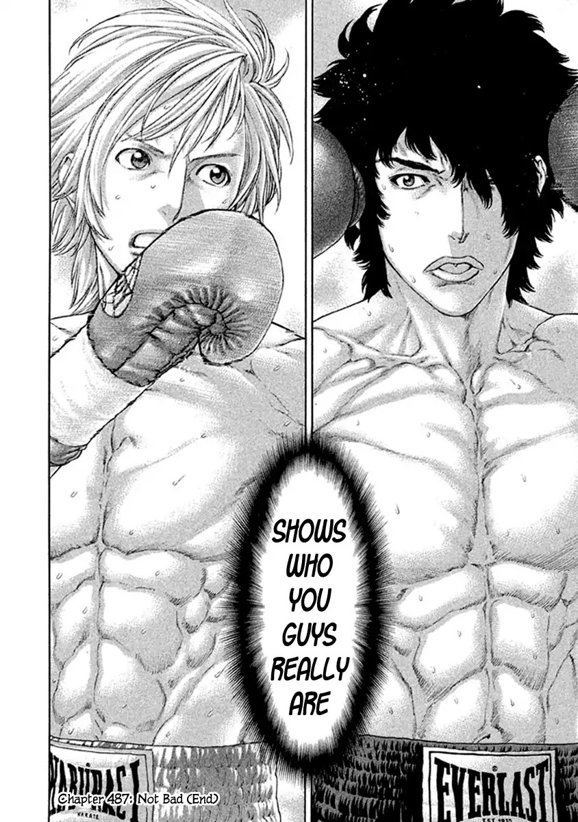 Karate Shoukoushi Kohinata Minoru Chapter 487 page 17 - Chapter 487: Not Bad