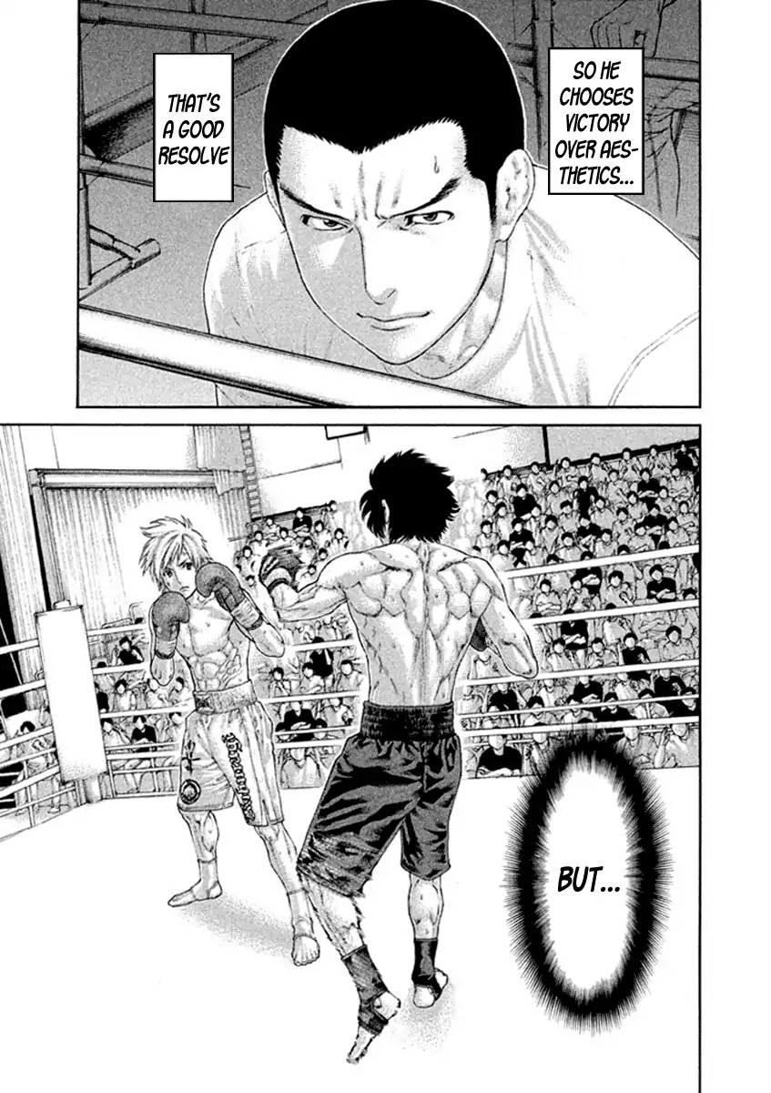 Karate Shoukoushi Kohinata Minoru Chapter 488 page 11 - Chapter 488: Resolve For One More Step