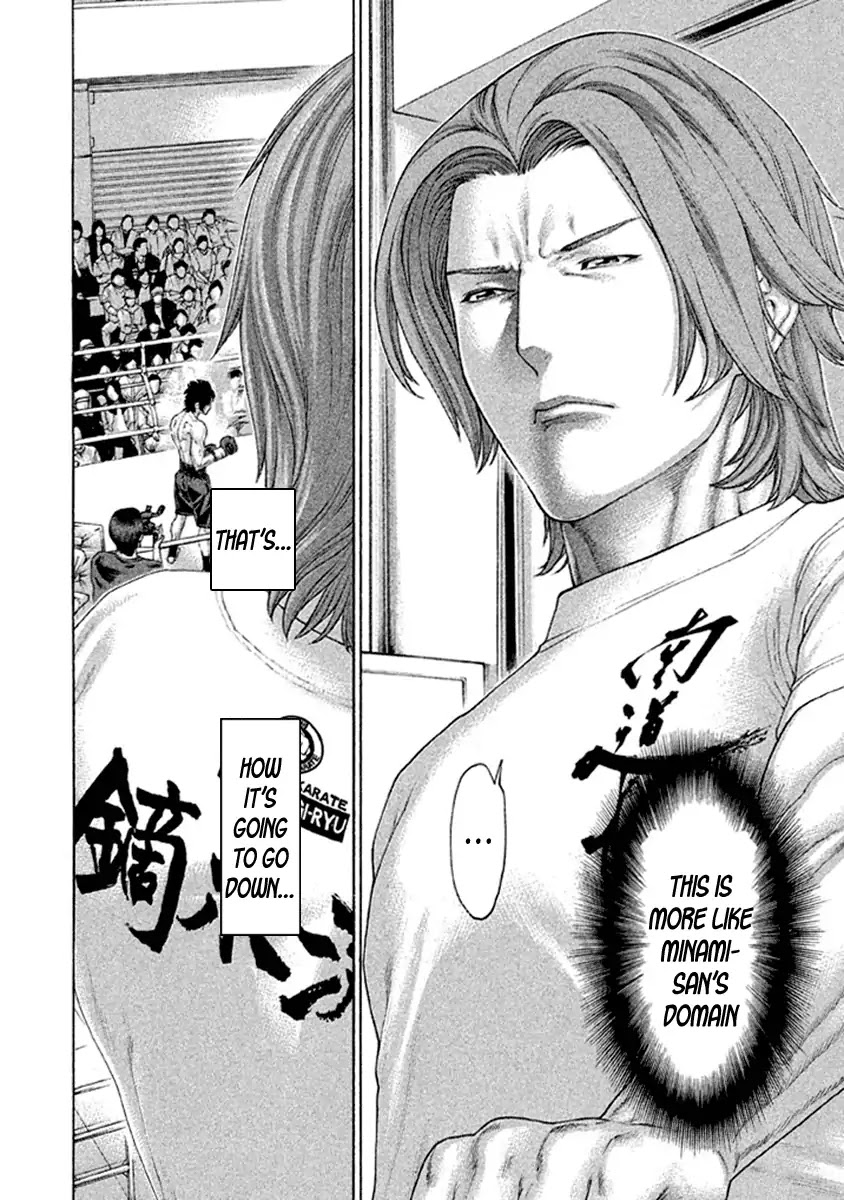 Karate Shoukoushi Kohinata Minoru Chapter 489 page 10 - Chapter 489: Come Kick Me