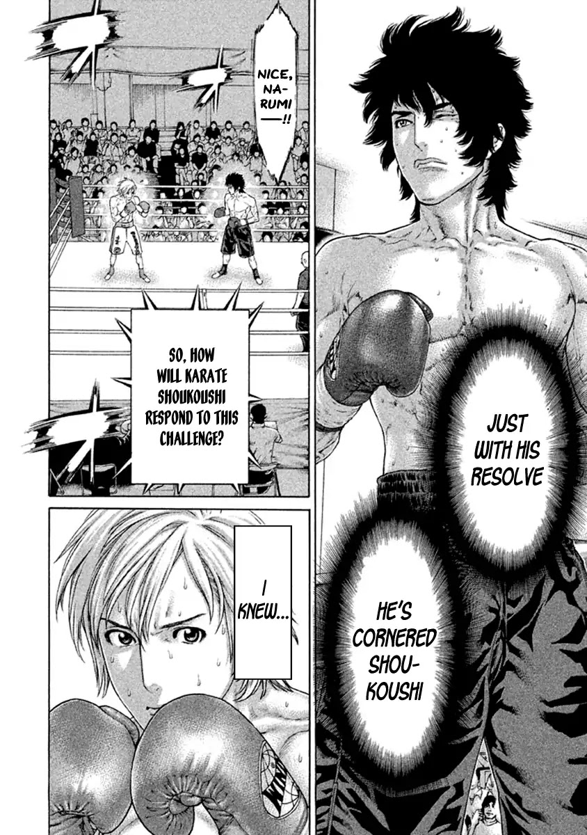 Karate Shoukoushi Kohinata Minoru Chapter 489 page 14 - Chapter 489: Come Kick Me