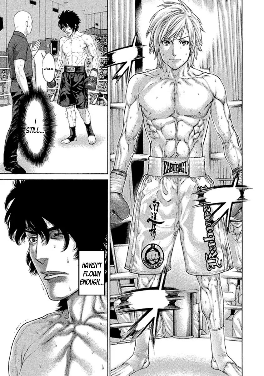 Karate Shoukoushi Kohinata Minoru Chapter 491 page 11 - Chapter 491: Why He Continued to Fly
