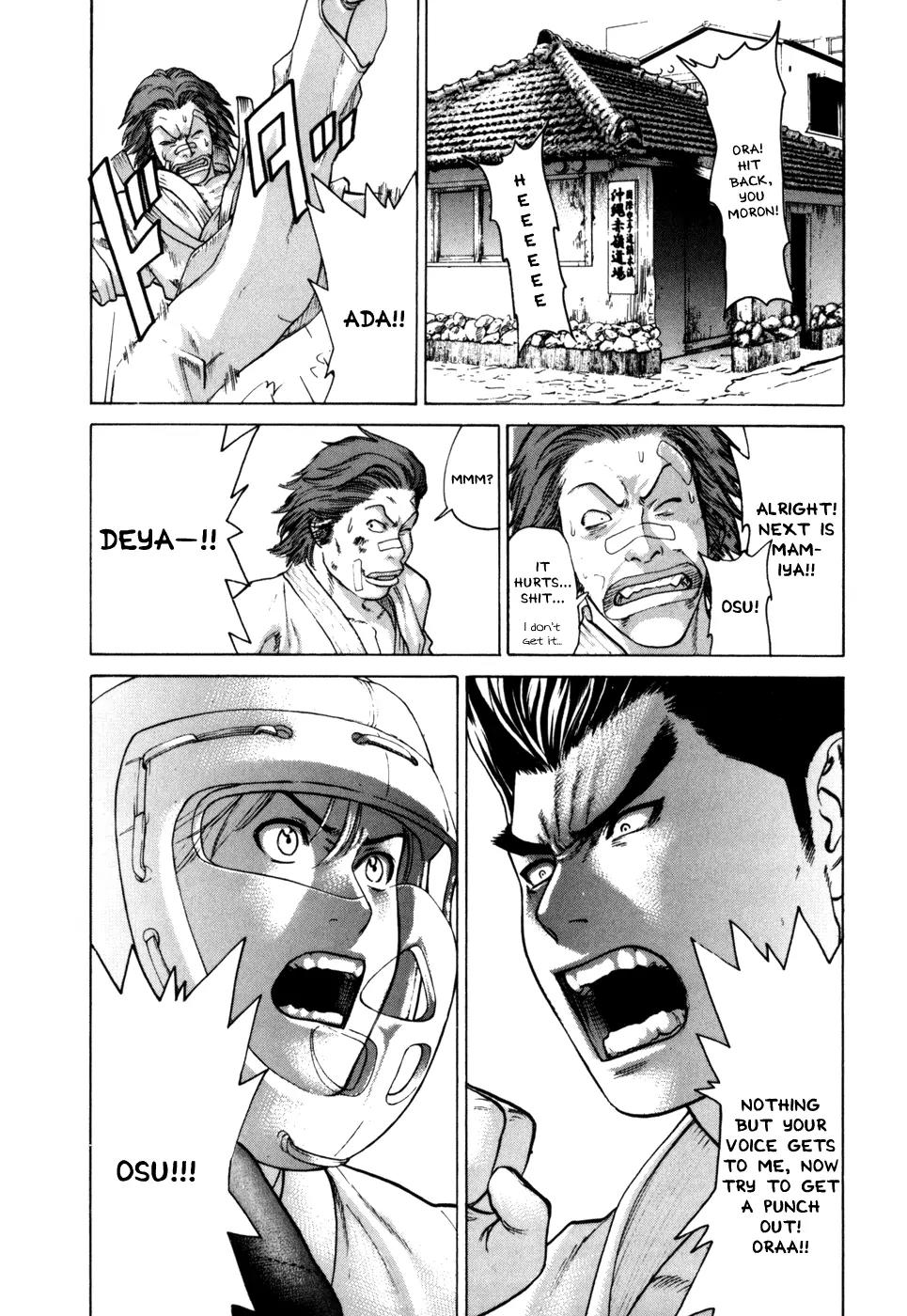 Karate Shoukoushi Kohinata Minoru Chapter 51 page 10 - Chapter 51: Kata and Real Combat