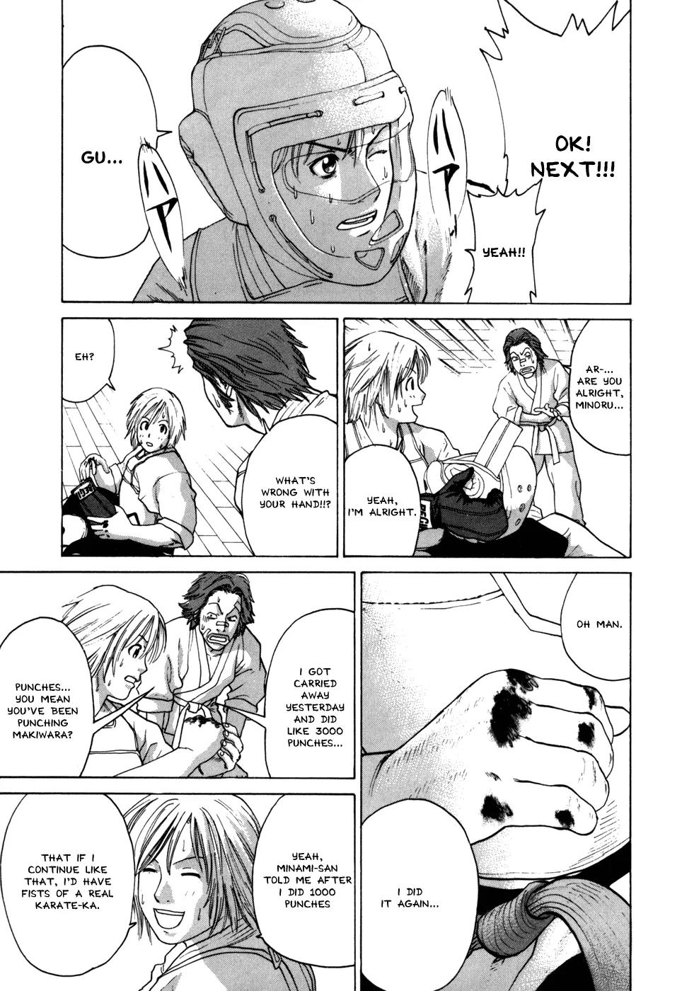 Karate Shoukoushi Kohinata Minoru Chapter 51 page 12 - Chapter 51: Kata and Real Combat