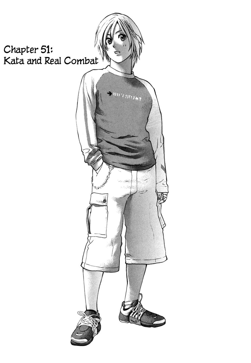 Karate Shoukoushi Kohinata Minoru Chapter 51 page 2 - Chapter 51: Kata and Real Combat