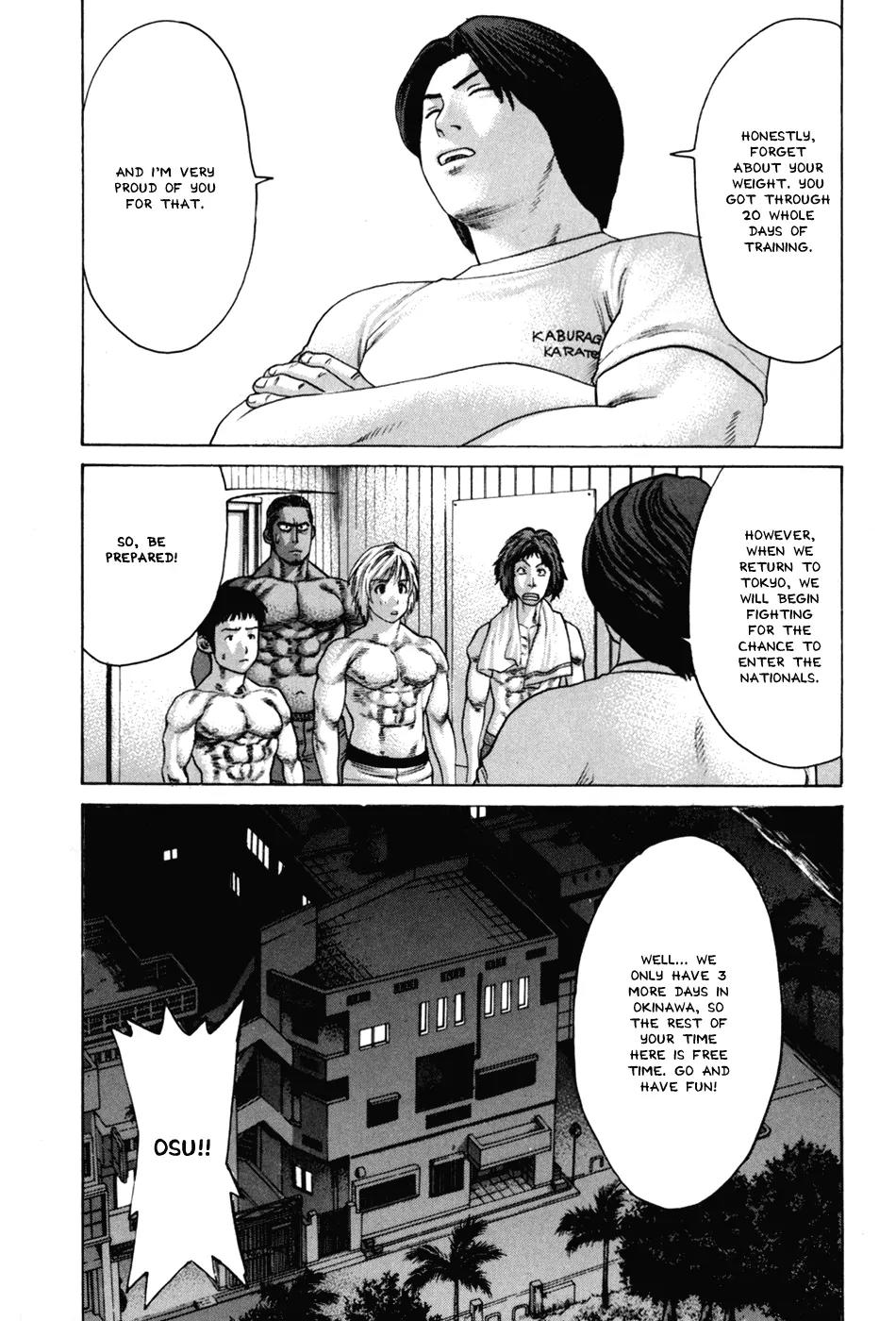 Karate Shoukoushi Kohinata Minoru Chapter 53 page 10 - Chapter 53: Final Practice at the Okinawan Training Camp