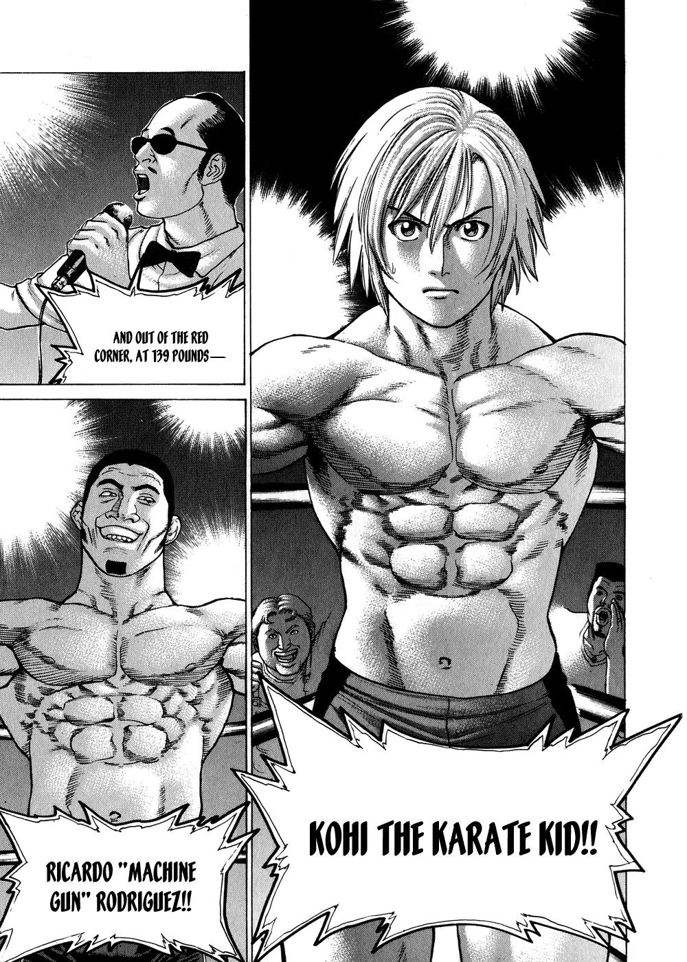 Karate Shoukoushi Kohinata Minoru Chapter 57 page 13 - Chapter 57: The Underground Fight Club