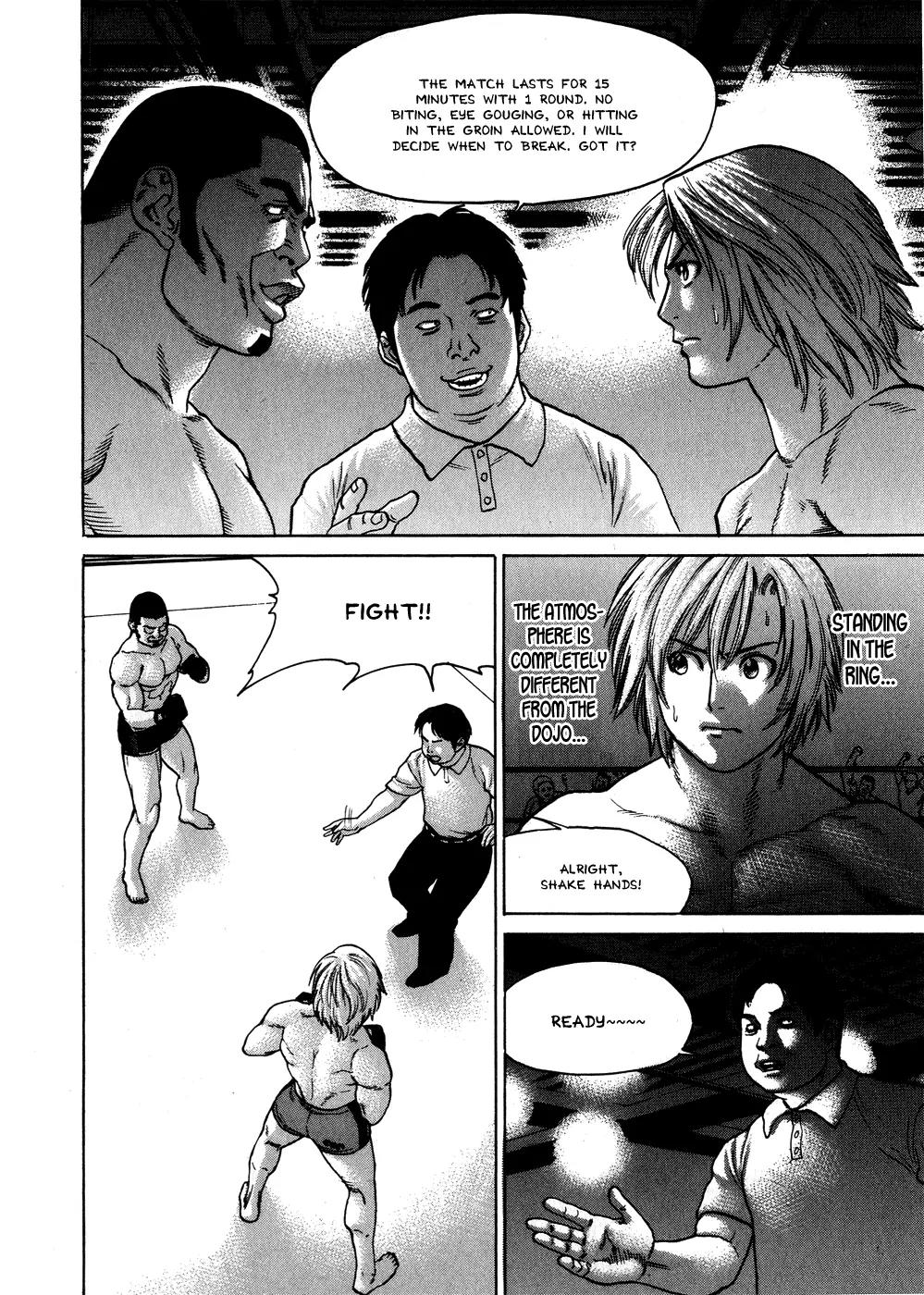 Karate Shoukoushi Kohinata Minoru Chapter 57 page 14 - Chapter 57: The Underground Fight Club