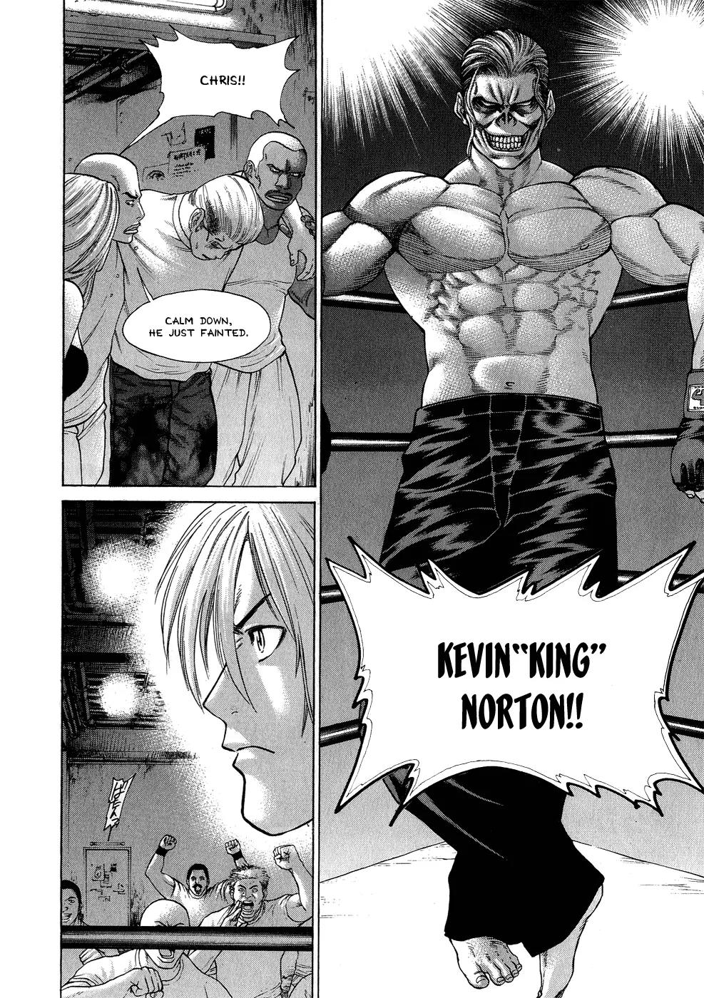Karate Shoukoushi Kohinata Minoru Chapter 60 page 12 - Chapter 60: Death Match! Kevin vs. Kohinata (1)
