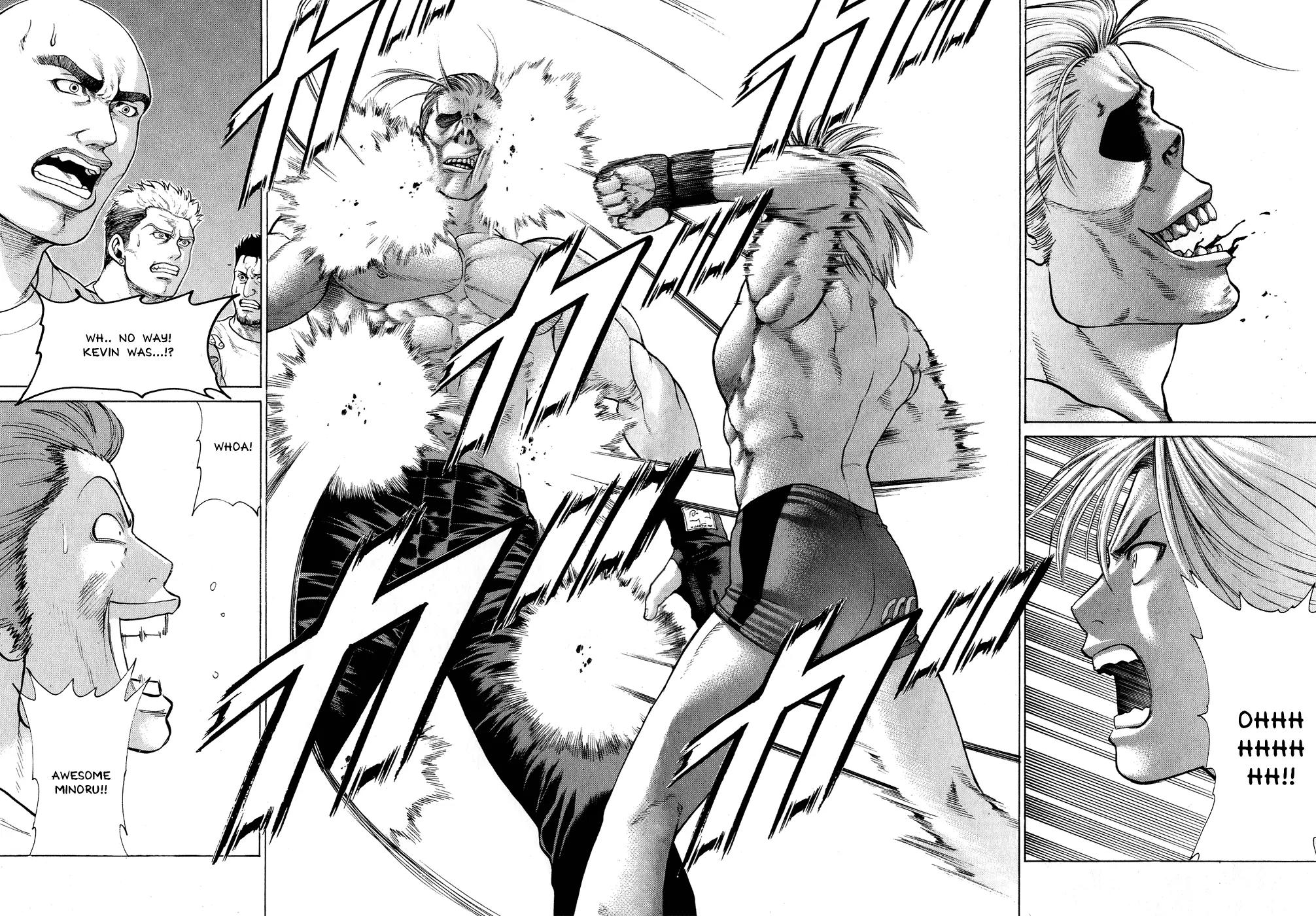 Karate Shoukoushi Kohinata Minoru Chapter 60 page 16 - Chapter 60: Death Match! Kevin vs. Kohinata (1)