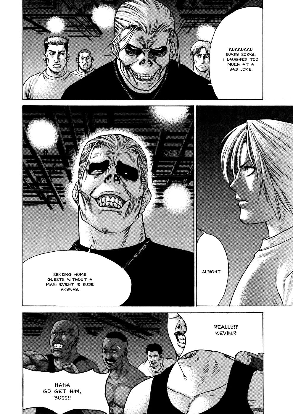 Karate Shoukoushi Kohinata Minoru Chapter 60 page 4 - Chapter 60: Death Match! Kevin vs. Kohinata (1)