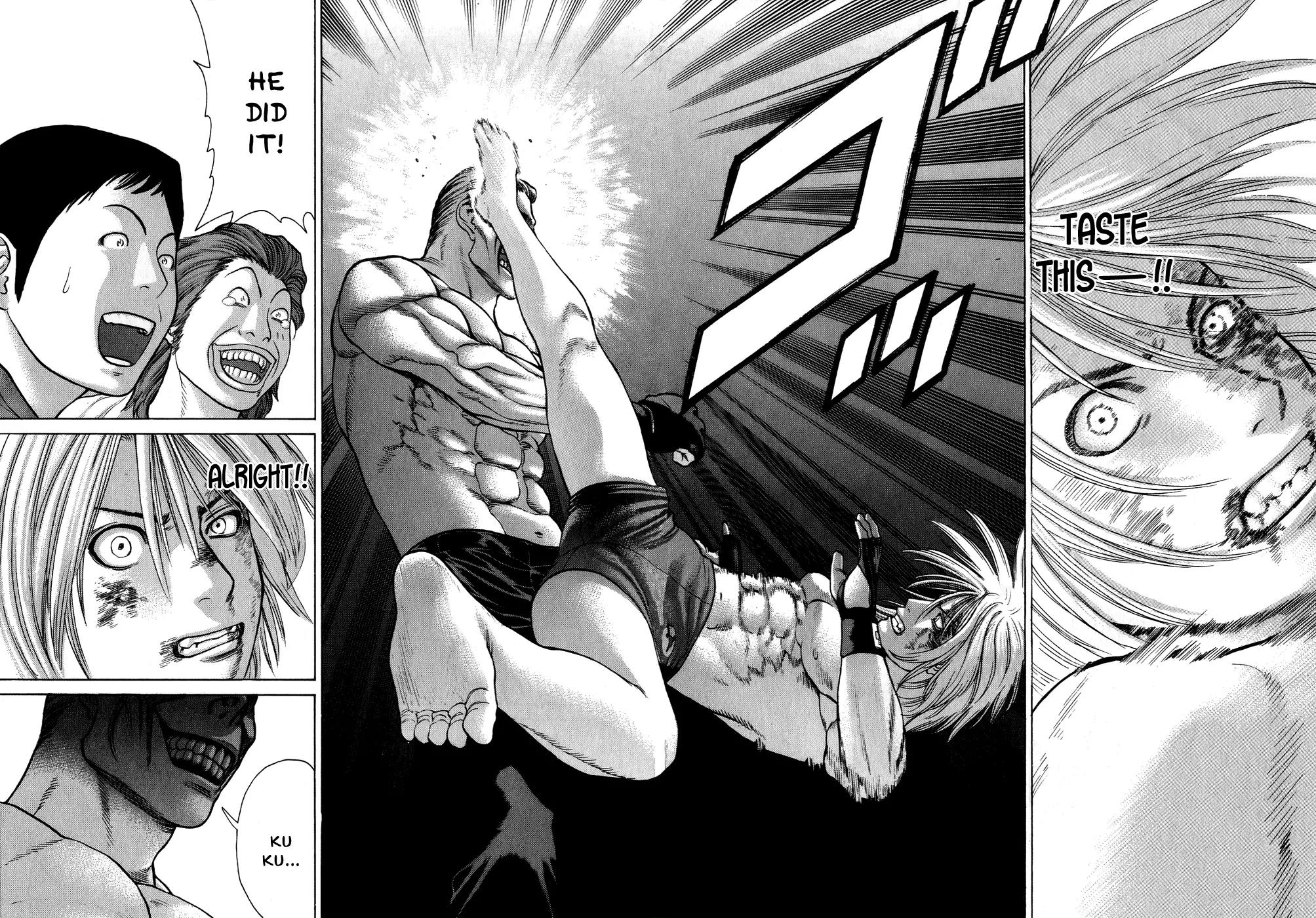 Karate Shoukoushi Kohinata Minoru Chapter 62 page 12 - Chapter 62: Death Match! Kevin vs. Kohinata (3)