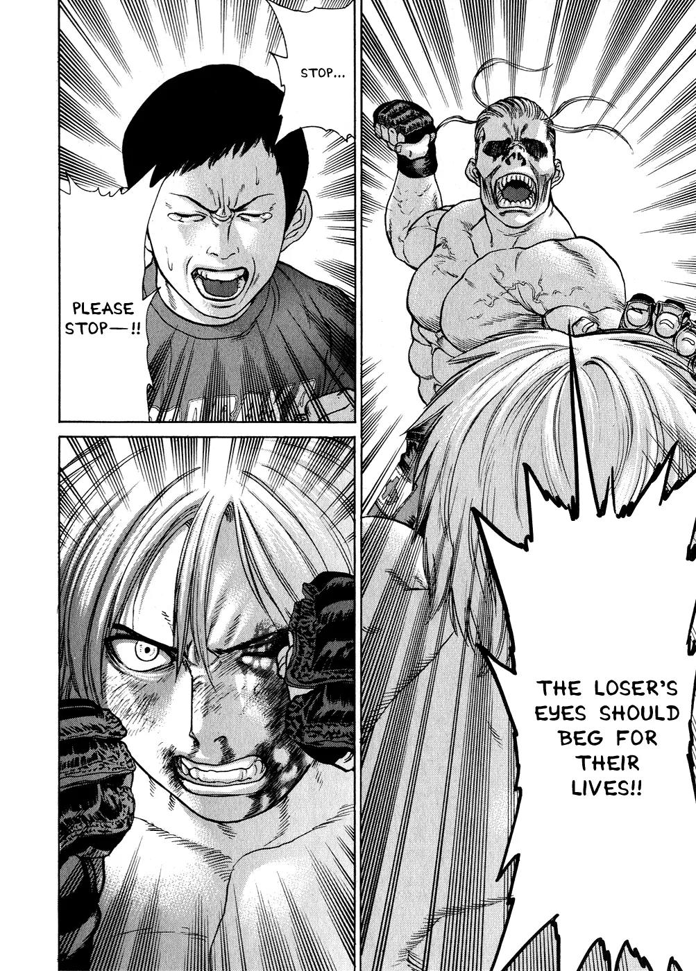 Karate Shoukoushi Kohinata Minoru Chapter 63 page 14 - Chapter 63: Death Match! Kevin vs. Kohinata (4)
