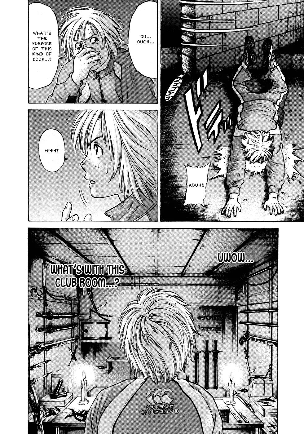 Karate Shoukoushi Kohinata Minoru Chapter 68 page 10 - Chapter 68: One Member Ninjutsu Club
