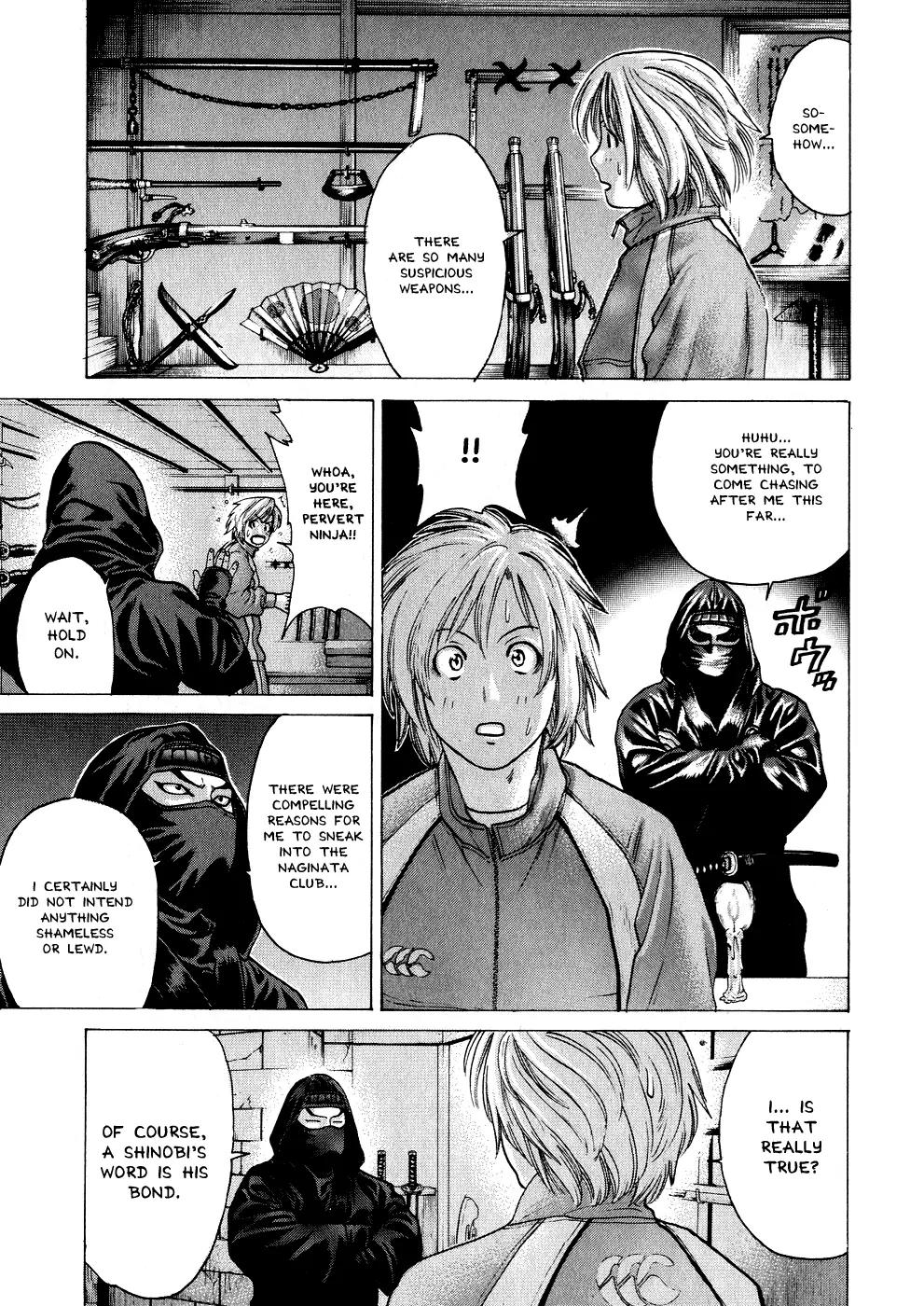 Karate Shoukoushi Kohinata Minoru Chapter 68 page 11 - Chapter 68: One Member Ninjutsu Club