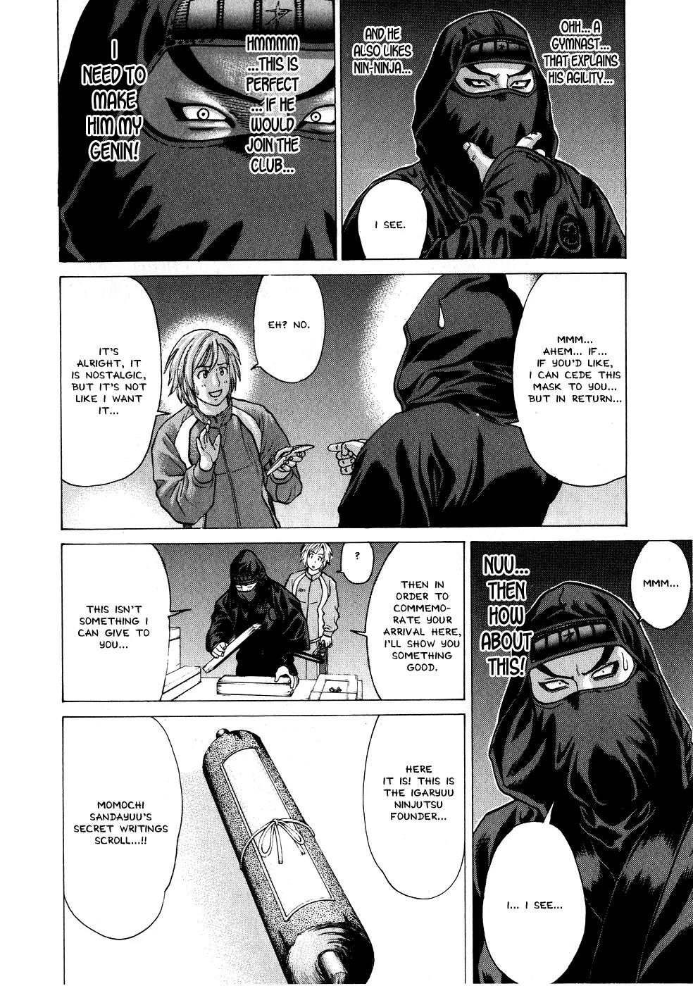 Karate Shoukoushi Kohinata Minoru Chapter 68 page 14 - Chapter 68: One Member Ninjutsu Club