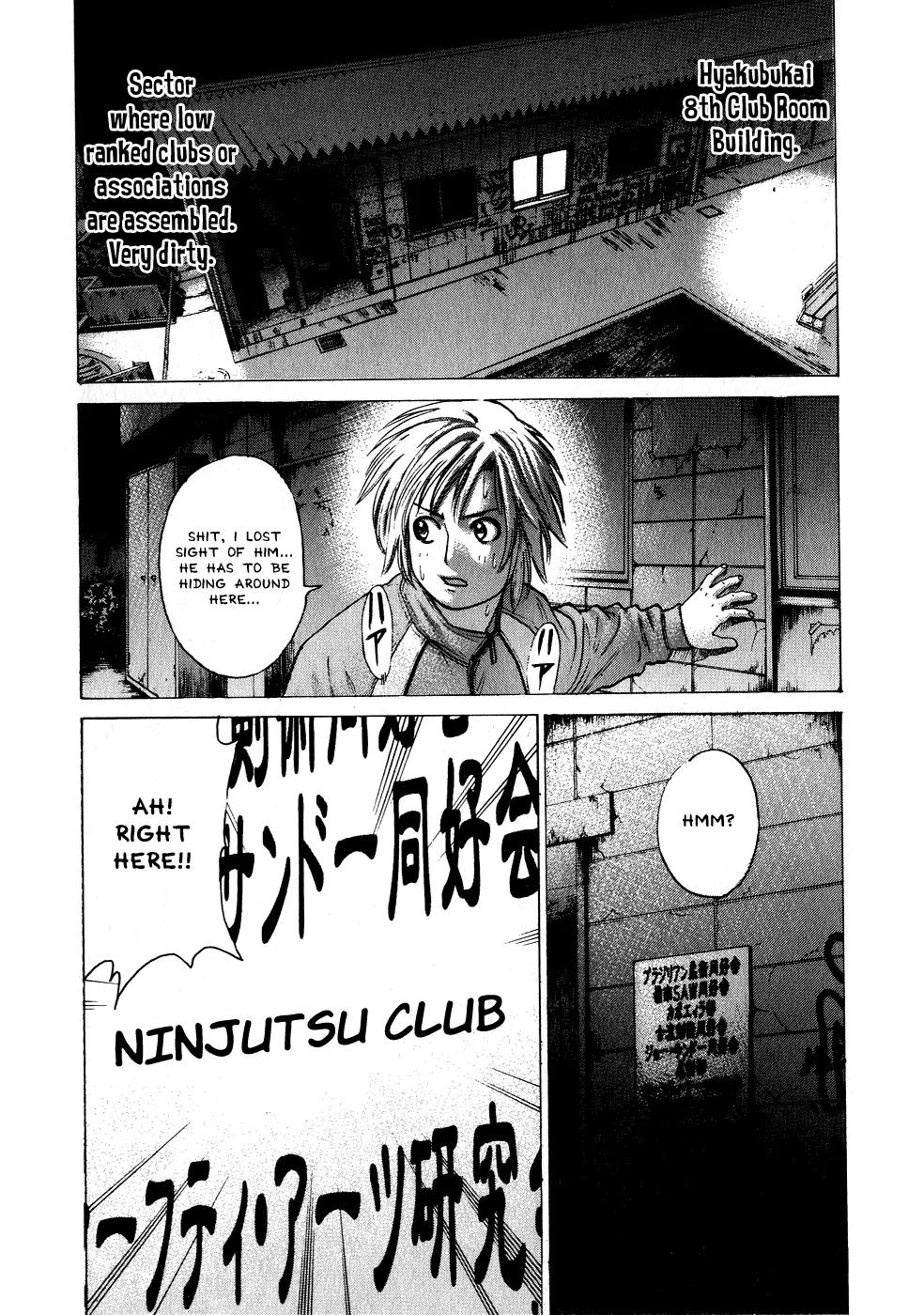 Karate Shoukoushi Kohinata Minoru Chapter 68 page 8 - Chapter 68: One Member Ninjutsu Club