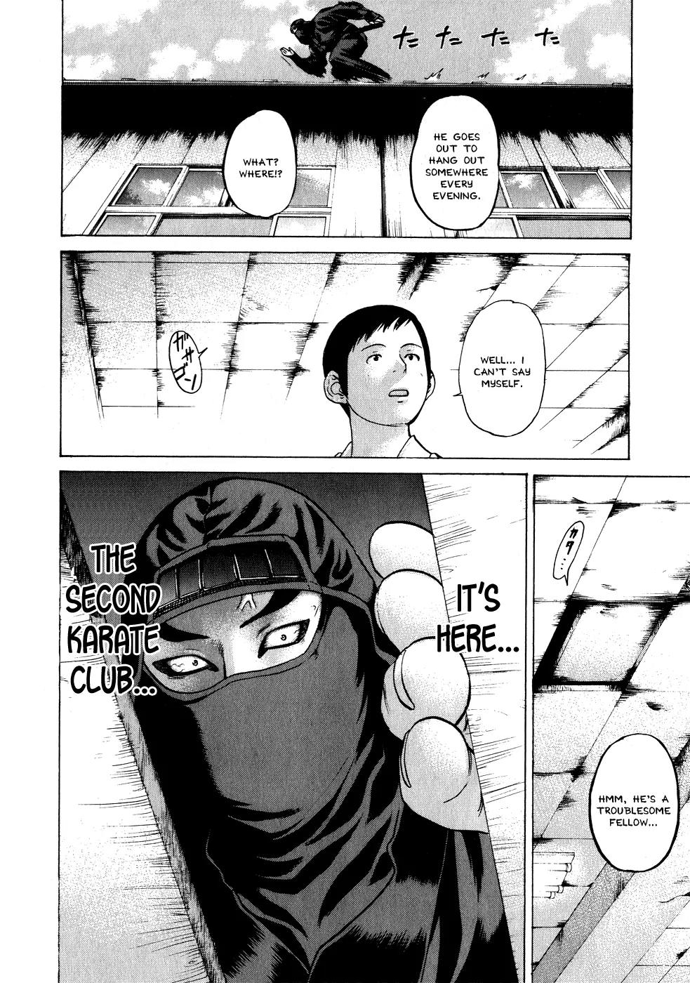 Karate Shoukoushi Kohinata Minoru Chapter 70 page 6 - Chapter 70: Shinobi's Killing Intent
