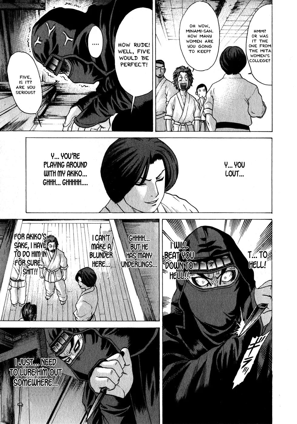 Karate Shoukoushi Kohinata Minoru Chapter 70 page 9 - Chapter 70: Shinobi's Killing Intent