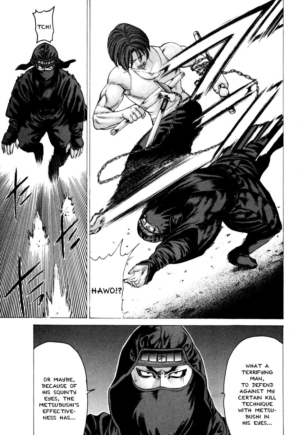 Karate Shoukoushi Kohinata Minoru Chapter 73 page 5 - Chapter 73: Armed Battle! Karate vs Ninja (2)