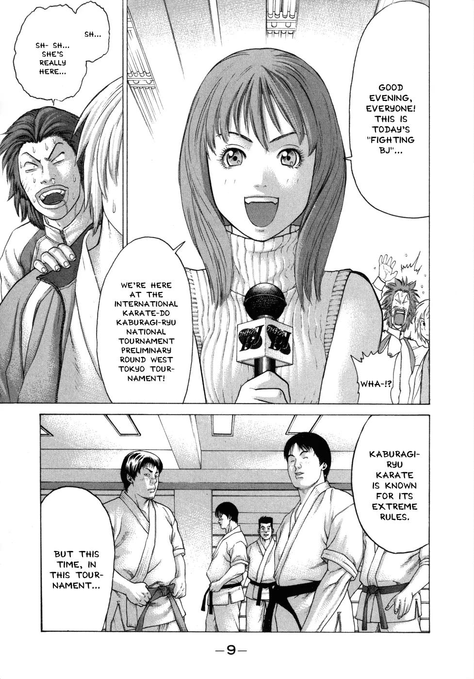Karate Shoukoushi Kohinata Minoru Chapter 76 page 13 - Chapter 76: Ryuu Oosugi