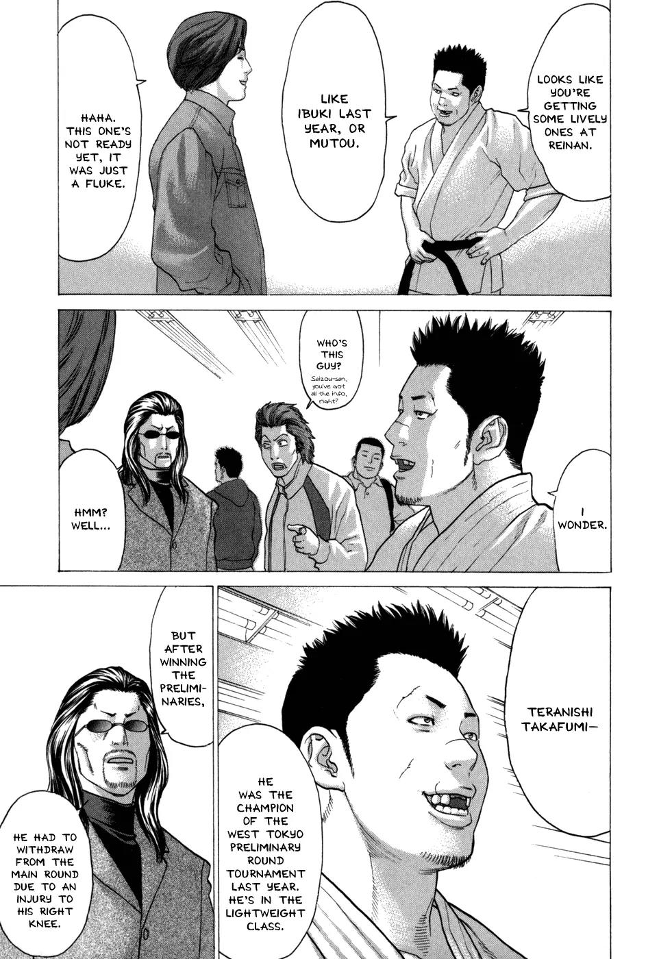 Karate Shoukoushi Kohinata Minoru Chapter 77 page 14 - Chapter 77: The First Battle