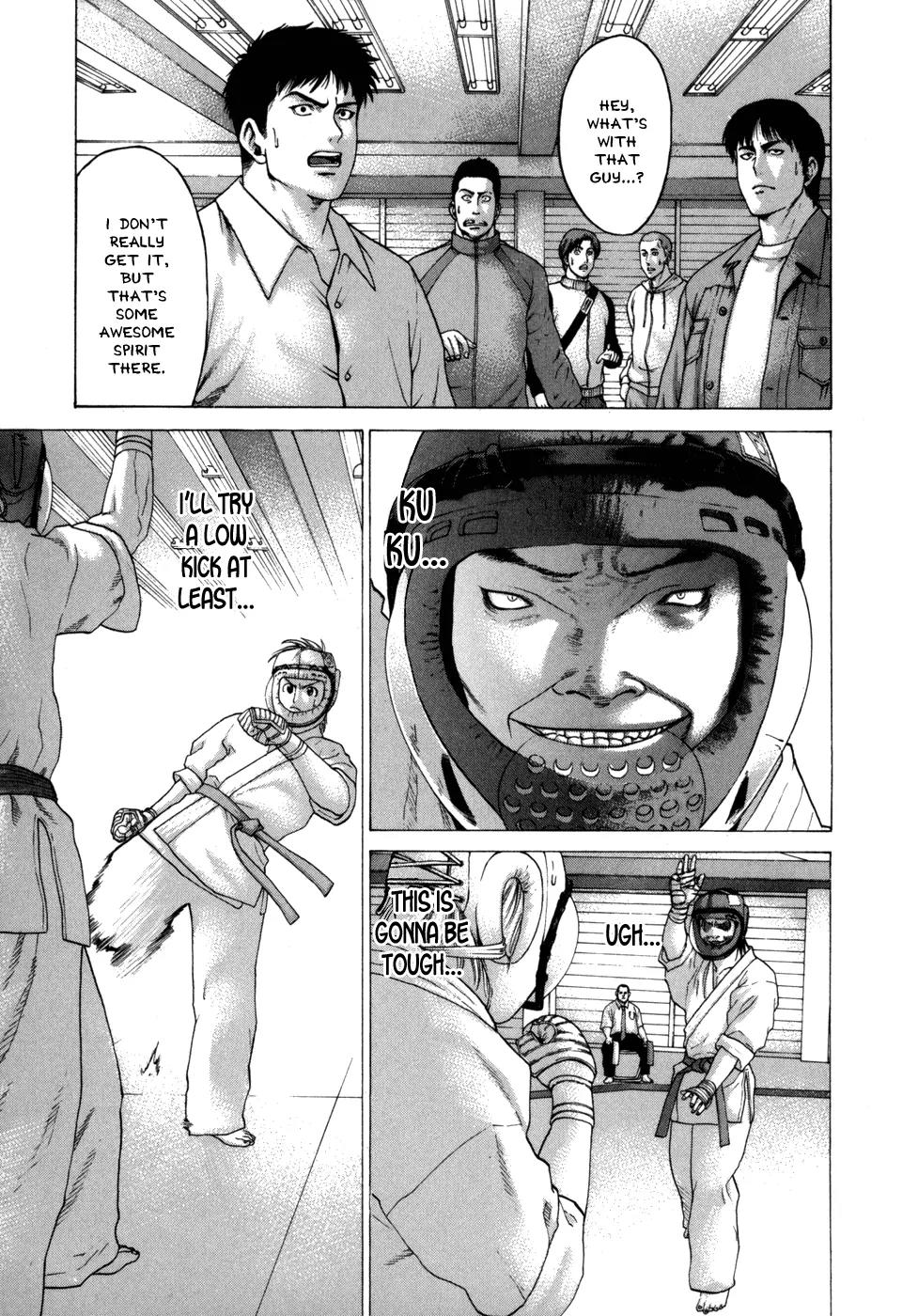 Karate Shoukoushi Kohinata Minoru Chapter 77 page 6 - Chapter 77: The First Battle