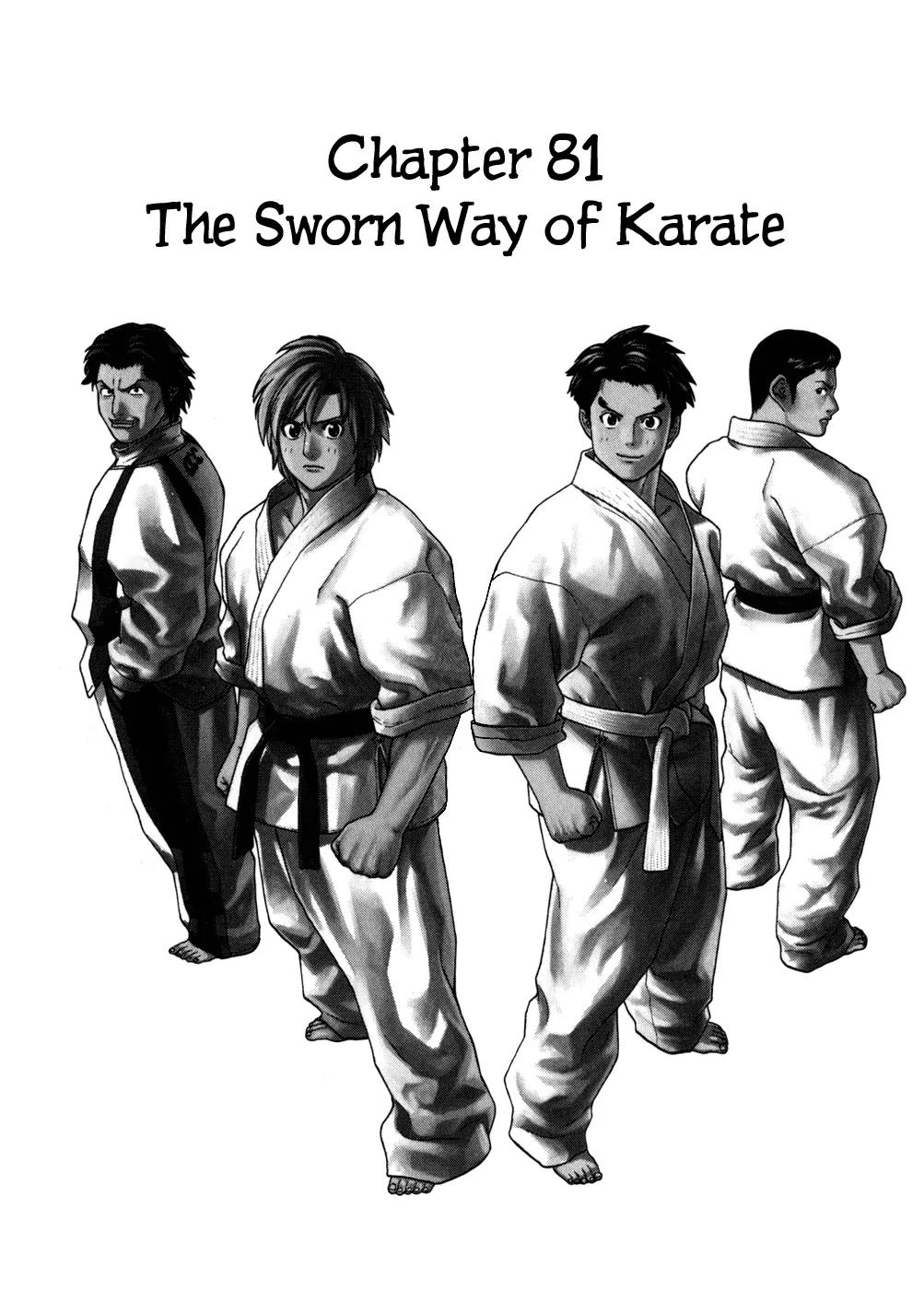 Karate Shoukoushi Kohinata Minoru Chapter 81 page 3 - Chapter 81: The Sworn Way of Karate