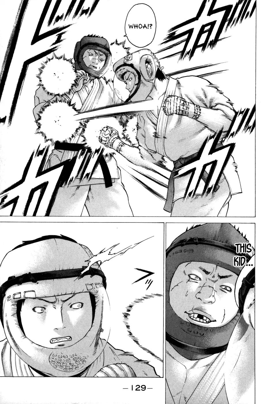 Karate Shoukoushi Kohinata Minoru Chapter 82 page 15 - Chapter 82: A Terrifying Blow
