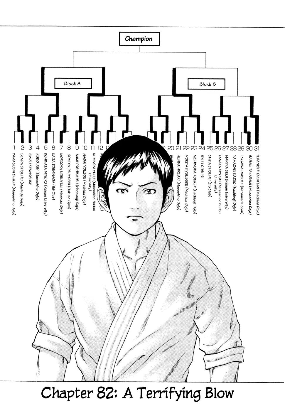 Karate Shoukoushi Kohinata Minoru Chapter 82 page 2 - Chapter 82: A Terrifying Blow