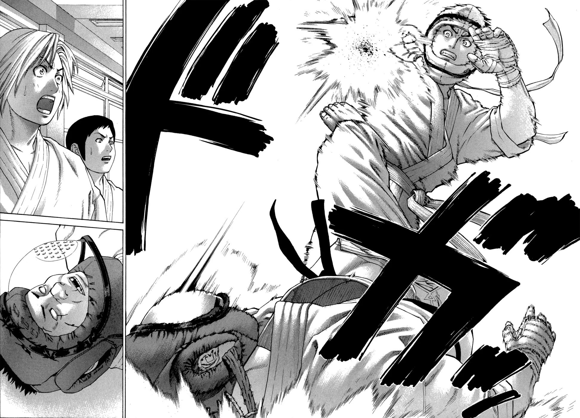 Karate Shoukoushi Kohinata Minoru Chapter 88 page 11 - Chapter 88: The Legendary Stance vs the Spinning Elbow
