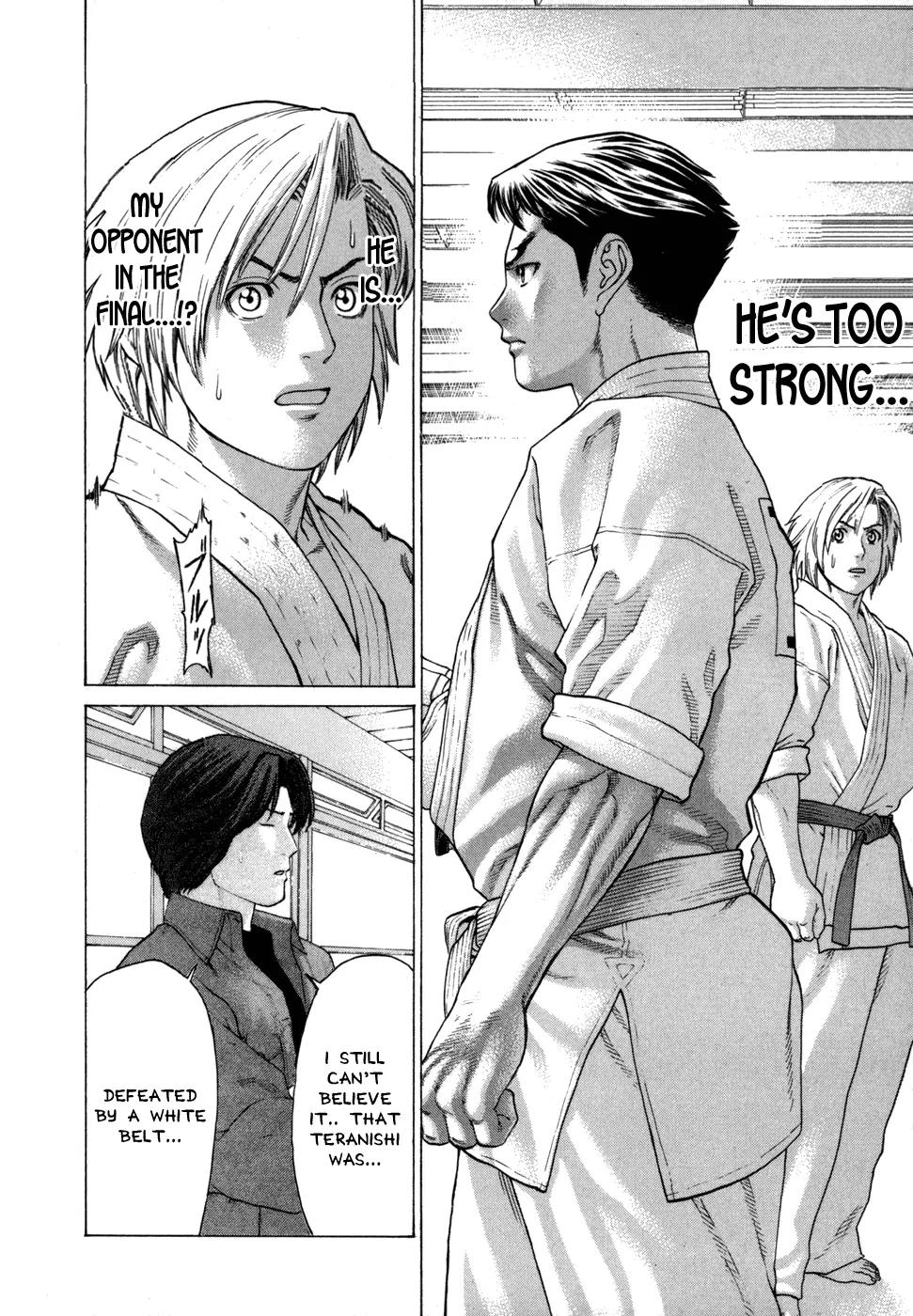 Karate Shoukoushi Kohinata Minoru Chapter 88 page 14 - Chapter 88: The Legendary Stance vs the Spinning Elbow